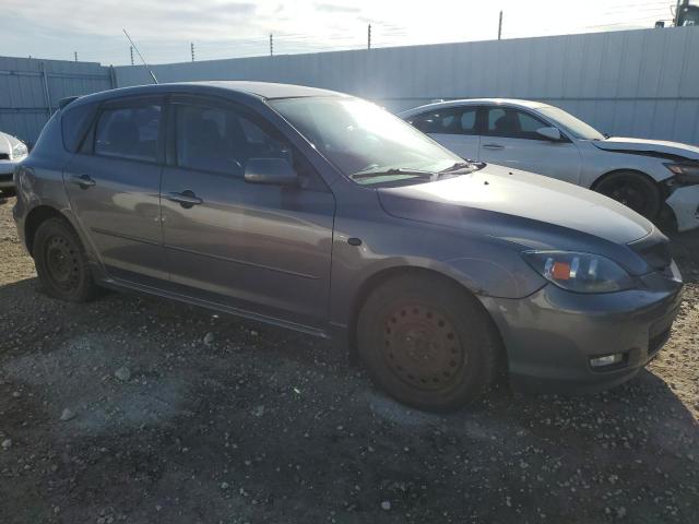JM1BK343671723655 - 2007 MAZDA 3 HATCHBACK GRAY photo 4