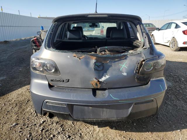 JM1BK343671723655 - 2007 MAZDA 3 HATCHBACK GRAY photo 6