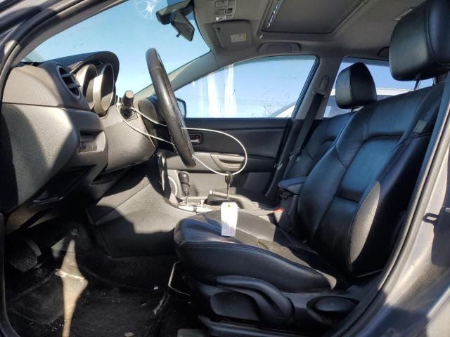 JM1BK343671723655 - 2007 MAZDA 3 HATCHBACK GRAY photo 7