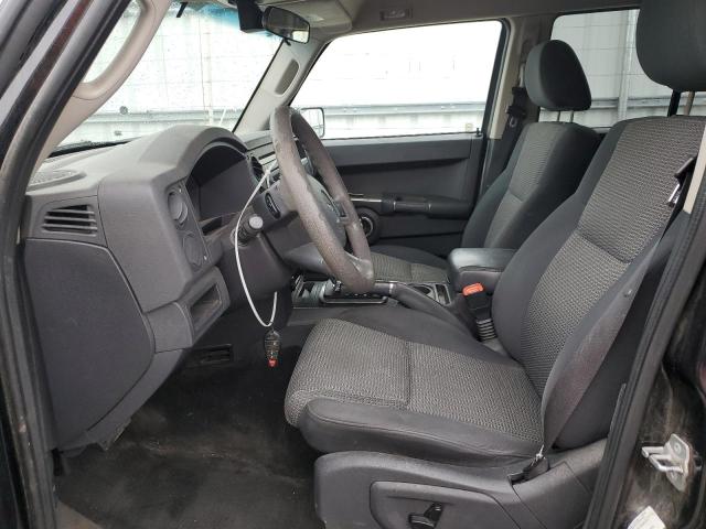 1J4RG4GKXAC157305 - 2010 JEEP COMMANDER SPORT შავი ფოტო 7