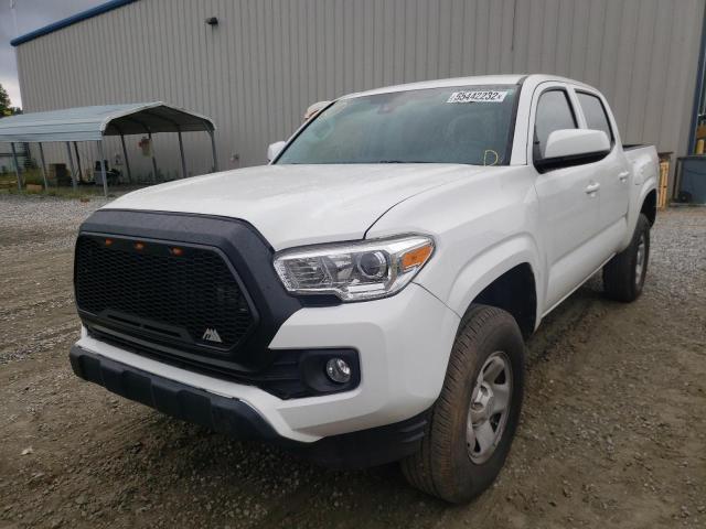 3TMCZ5AN0LM343242 - 2020 TOYOTA TACOMA DOUBLE CAB 白色 照片 2