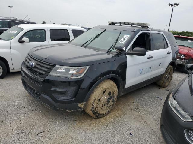 1FM5K8AR3GGA04410 - 2016 FORD EXPLORER POLICE INTERCEPTOR TWO TONE photo 1