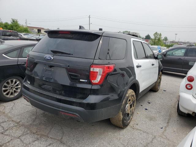 1FM5K8AR3GGA04410 - 2016 FORD EXPLORER POLICE INTERCEPTOR TWO TONE photo 3