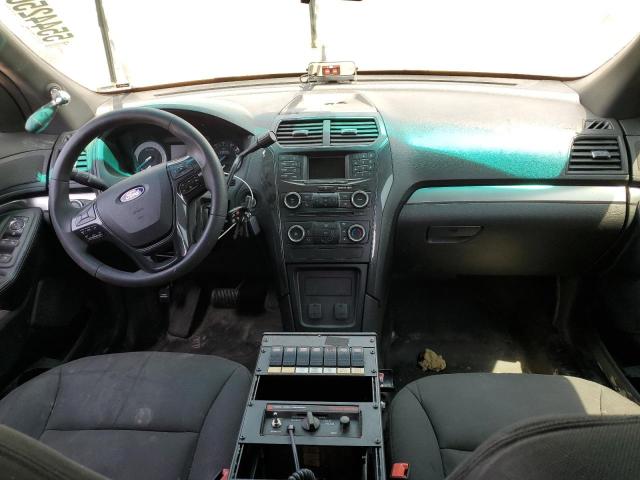 1FM5K8AR3GGA04410 - 2016 FORD EXPLORER POLICE INTERCEPTOR TWO TONE photo 8