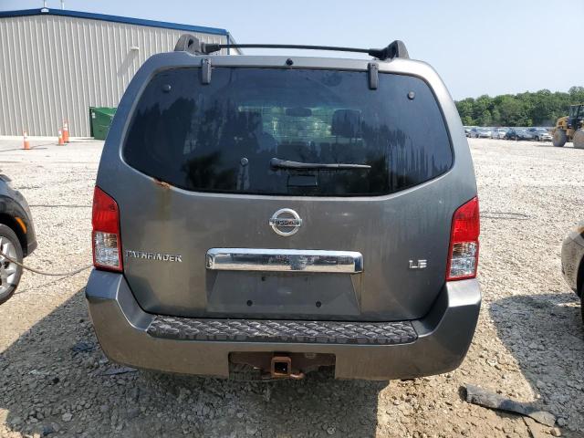 5N1AR18W76C678580 - 2006 NISSAN PATHFINDER LE GRAY photo 6