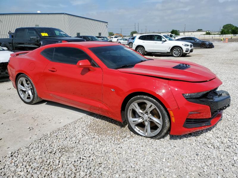 1G1FG1R71K0114323 - 2019 CHEVROLET CAMARO SS RED photo 4