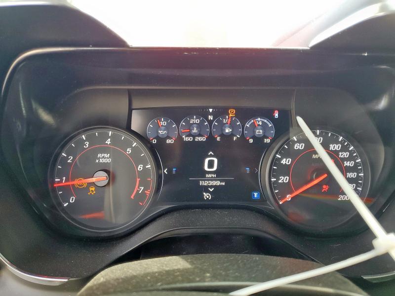 1G1FG1R71K0114323 - 2019 CHEVROLET CAMARO SS RED photo 9