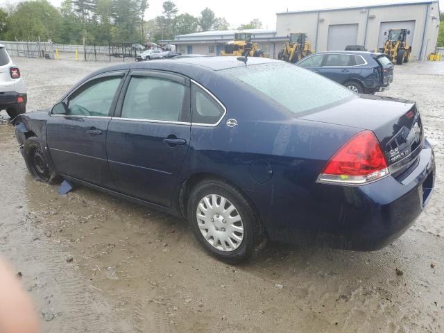 2G1WB58N481338740 - 2008 CHEVROLET IMPALA LS BLUE photo 2