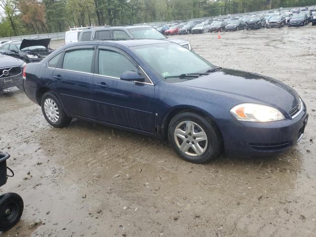 2G1WB58N481338740 - 2008 CHEVROLET IMPALA LS BLUE photo 4