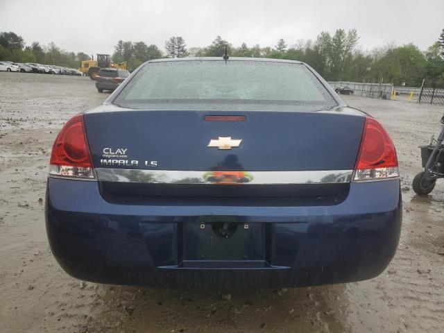 2G1WB58N481338740 - 2008 CHEVROLET IMPALA LS BLUE photo 6