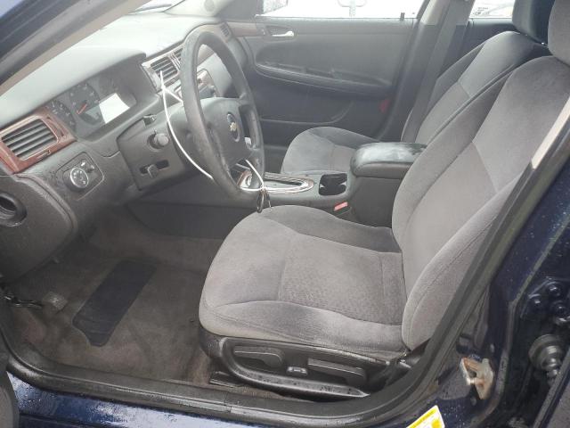 2G1WB58N481338740 - 2008 CHEVROLET IMPALA LS BLUE photo 7