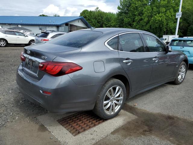 JN1BY1AR2JM220953 - 2018 INFINITI Q70 3.7 LUXE GRAY photo 3