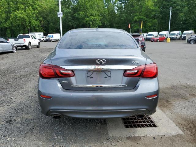 JN1BY1AR2JM220953 - 2018 INFINITI Q70 3.7 LUXE GRAY photo 6