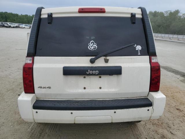 1J4RG4GK4AC119228 - 2010 JEEP COMMANDER SPORT თეთრი ფოტო 6