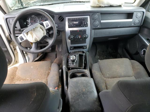 1J4RG4GK4AC119228 - 2010 JEEP COMMANDER SPORT თეთრი ფოტო 8