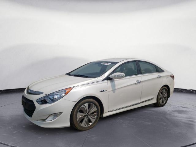 KMHEC4A43DA074076 - 2013 HYUNDAI SONATA HYBRID WHITE photo 1