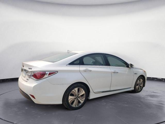 KMHEC4A43DA074076 - 2013 HYUNDAI SONATA HYBRID WHITE photo 3