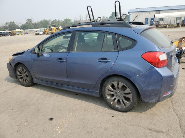 JF1GPAL68D1861450 - 2013 SUBARU IMPREZA SPORT PREMIUM BLUE photo 2