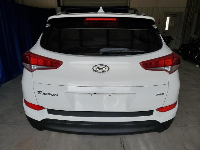 KM8J3CA49HU469926 - 2017 HYUNDAI TUCSON LIMITED WHITE photo 6