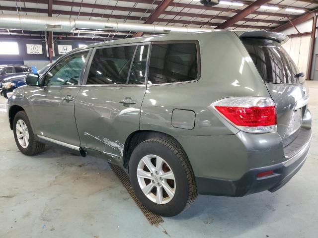 5TDBK3EHXBS064047 - 2011 TOYOTA HIGHLANDER BASE GREEN photo 2