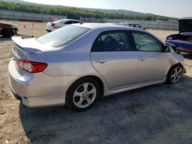 2T1BU4EE6CC765832 - 2012 TOYOTA COROLLA BASE SILVER photo 3