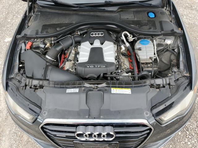 WAUHGAFC5EN161876 - 2014 AUDI A6 PRESTIGE ნაცრისფერი ფოტო 11