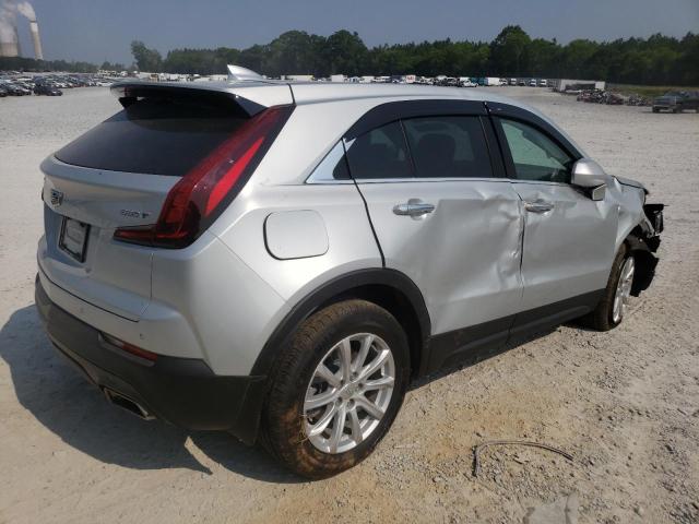 1GYAZAR48MF013324 - 2021 CADILLAC XT4 LUXURY SILVER photo 3