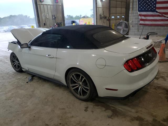 1FATP8UH6G5243337 - 2016 FORD MUSTANG WHITE photo 2