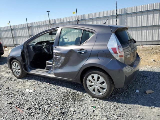 JTDKDTB32D1054194 - 2013 TOYOTA PRIUS C HY GRAY photo 2