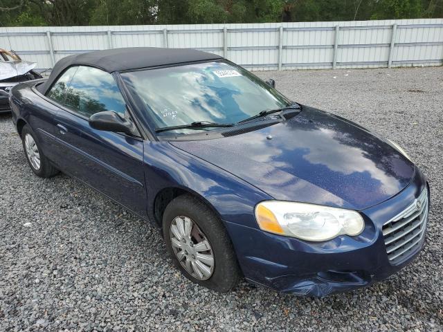 1C3EL45X06N103834 - 2006 CHRYSLER SEBRING BLUE photo 4