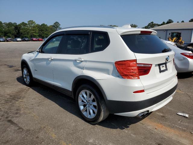 5UXWX9C52E0D12895 - 2014 BMW X3 XDRIVE28I WHITE photo 2