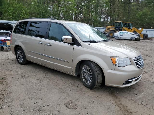 2C4RC1CGXDR511515 - 2013 CHRYSLER TOWN & COU TOURING L TAN photo 4
