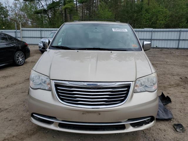 2C4RC1CGXDR511515 - 2013 CHRYSLER TOWN & COU TOURING L TAN photo 5