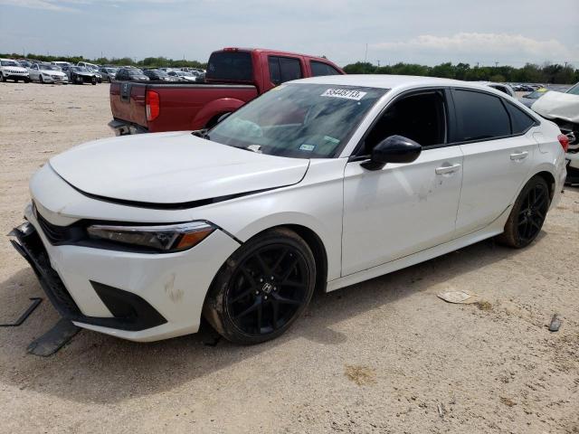 2HGFE2F55NH534240 - 2022 HONDA CIVIC SPORT თეთრი ფოტო 1