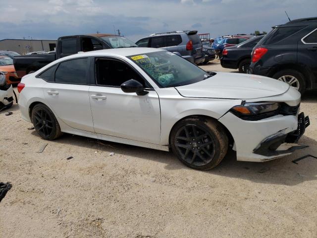 2HGFE2F55NH534240 - 2022 HONDA CIVIC SPORT თეთრი ფოტო 4