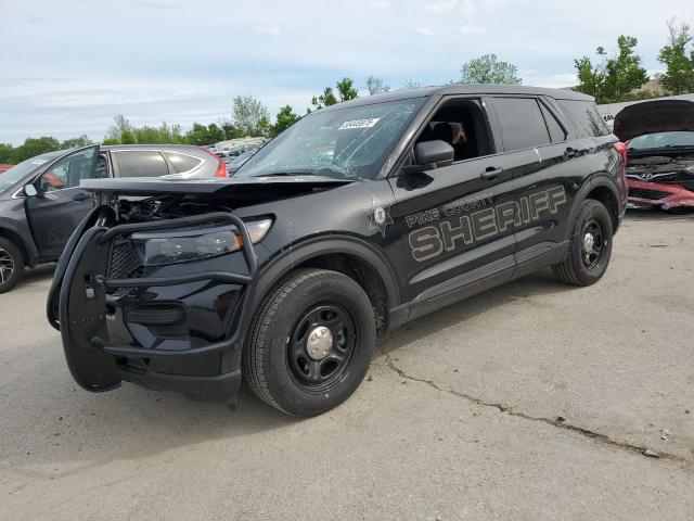 1FM5K8AB8PGC21941 - 2023 FORD EXPLORER POLICE INTERCEPTOR BLACK photo 1