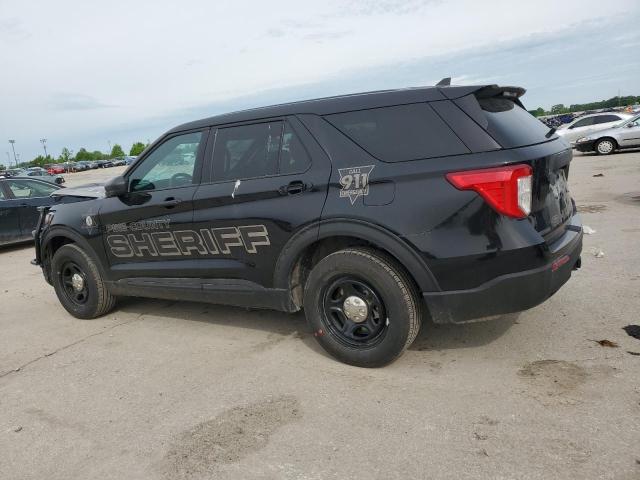 1FM5K8AB8PGC21941 - 2023 FORD EXPLORER POLICE INTERCEPTOR BLACK photo 2