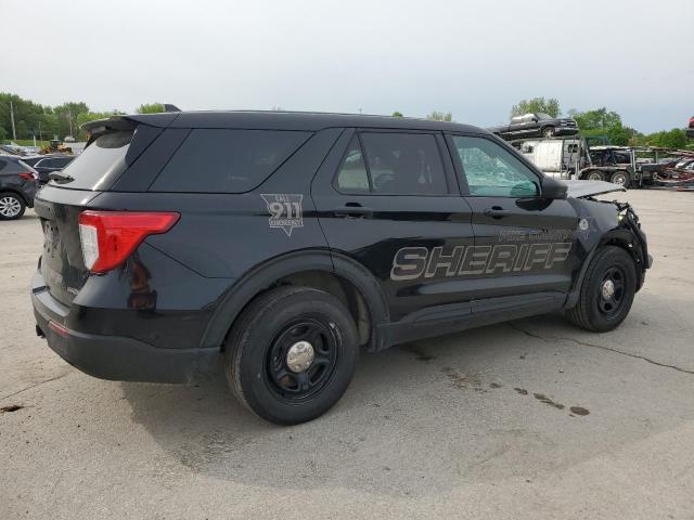 1FM5K8AB8PGC21941 - 2023 FORD EXPLORER POLICE INTERCEPTOR BLACK photo 3