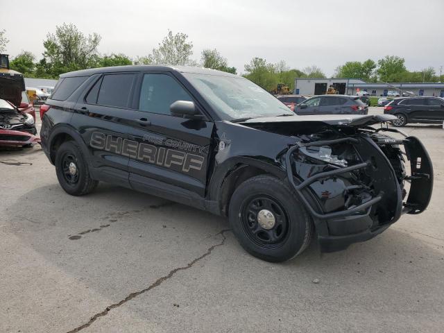 1FM5K8AB8PGC21941 - 2023 FORD EXPLORER POLICE INTERCEPTOR BLACK photo 4