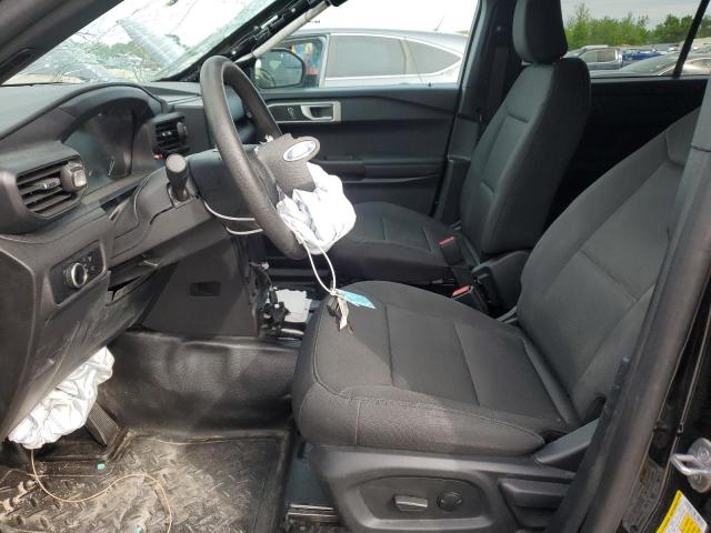 1FM5K8AB8PGC21941 - 2023 FORD EXPLORER POLICE INTERCEPTOR BLACK photo 7