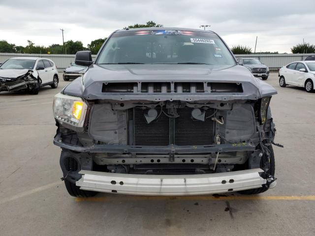 5TFRM5F17EX076838 - 2014 TOYOTA TUNDRA DOUBLE CAB SR/SR5 GRAY photo 5