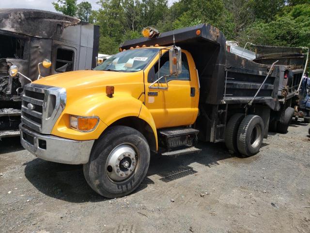 3FRXF75T87V470757 - 2007 FORD F750 SUPER DUTY YELLOW photo 2