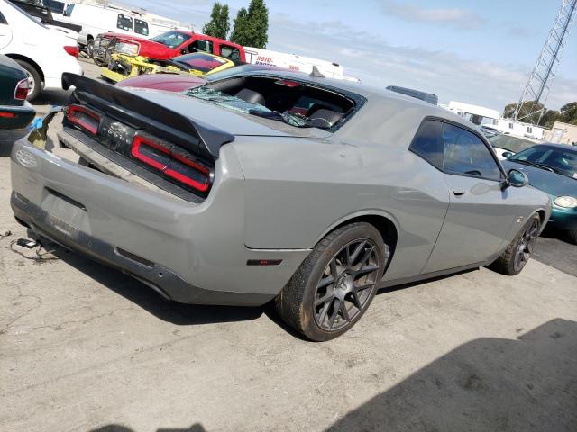 2C3CDZFJ2KH701972 - 2019 DODGE CHALLENGER R/T SCAT PACK GRAY photo 3