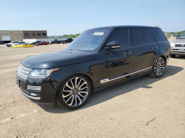 SALGV3EF6GA250516 - 2016 LAND ROVER RANGE ROVE AUTOBIOGRAPHY CHARCOAL photo 1