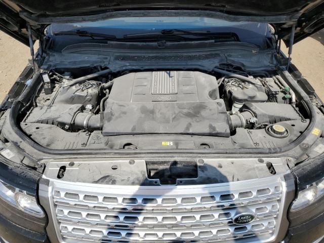 SALGV3EF6GA250516 - 2016 LAND ROVER RANGE ROVE AUTOBIOGRAPHY CHARCOAL photo 12