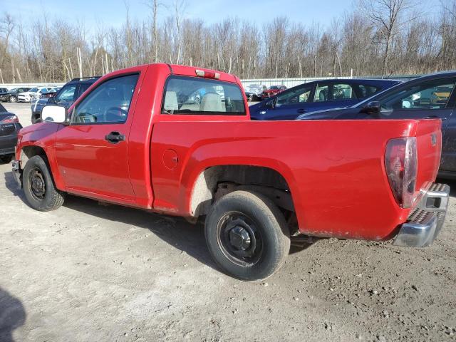 1GCCS14E388153228 - 2008 CHEVROLET COLORADO RED photo 2