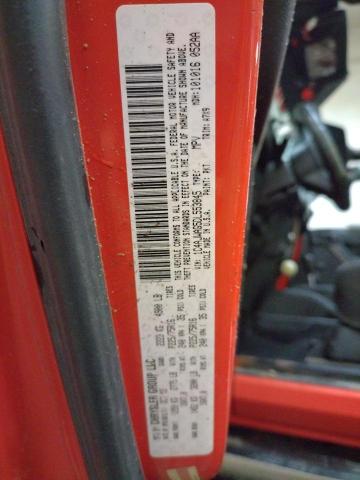 1C4AJWAG5DL553845 - 2013 JEEP WRANGLER SPORT RED photo 10