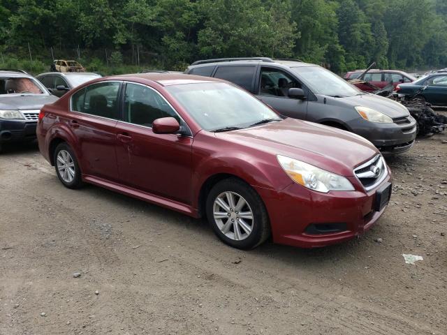 4S3BMBC63B3257289 - 2011 SUBARU LEGACY 2.5I PREMIUM BURGUNDY photo 4