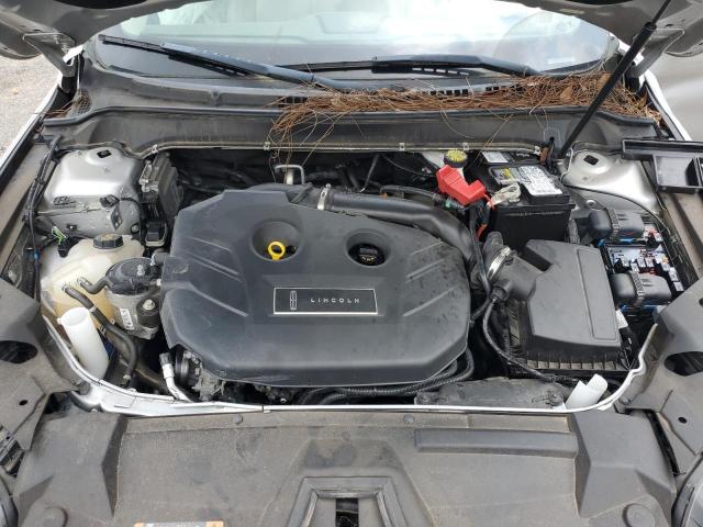 3LN6L5A92KR604658 - 2019 LINCOLN MKZ SILVER photo 11