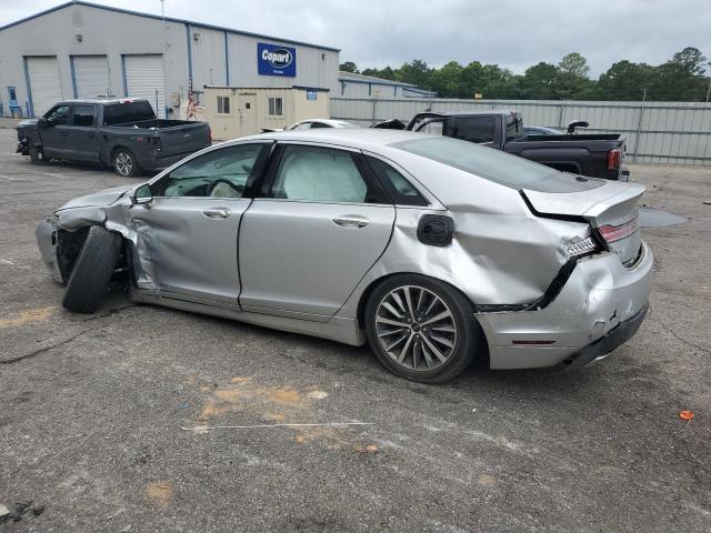 3LN6L5A92KR604658 - 2019 LINCOLN MKZ SILVER photo 2